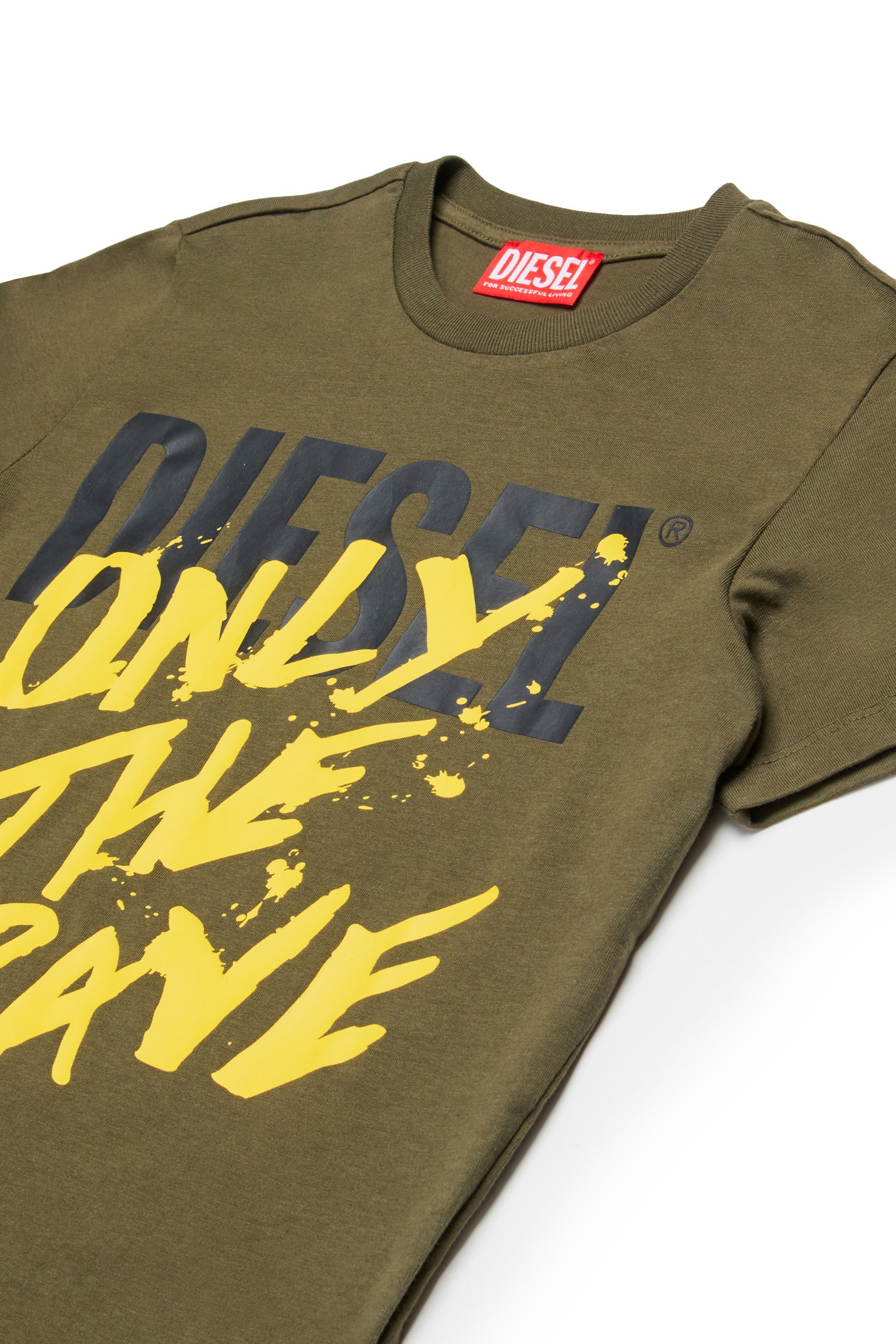 Printed T-shirt - Olive Night