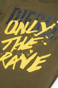 Printed T-shirt - Olive Night