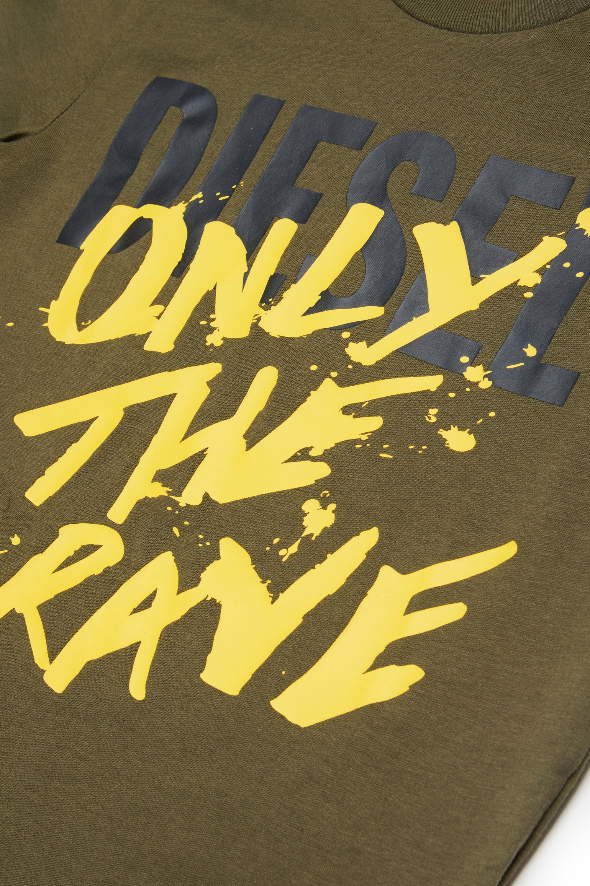 Printed T-shirt - Olive Night