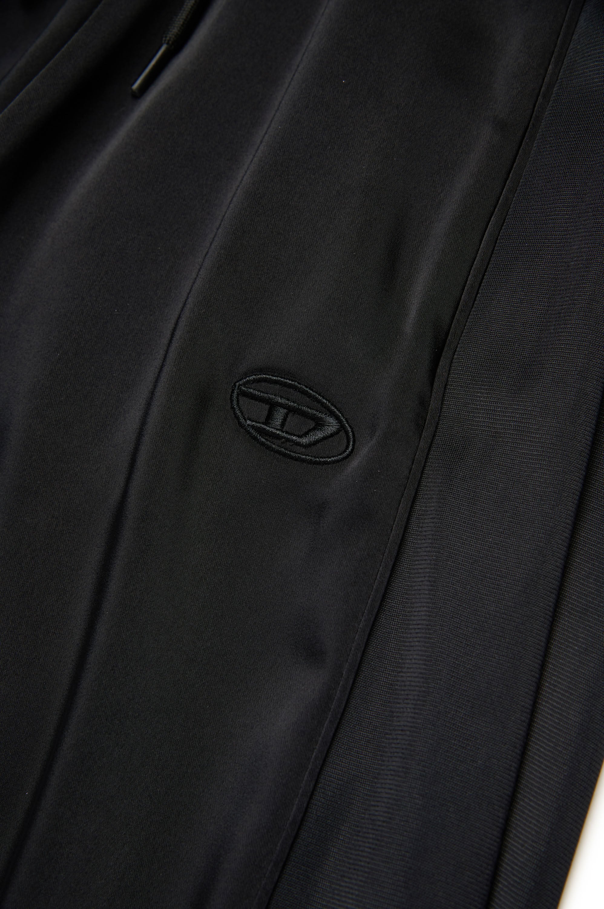 Pantalon évasé à taille élastique - Nero