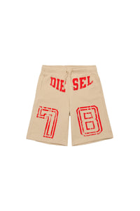 Short à imprimé - Beige
