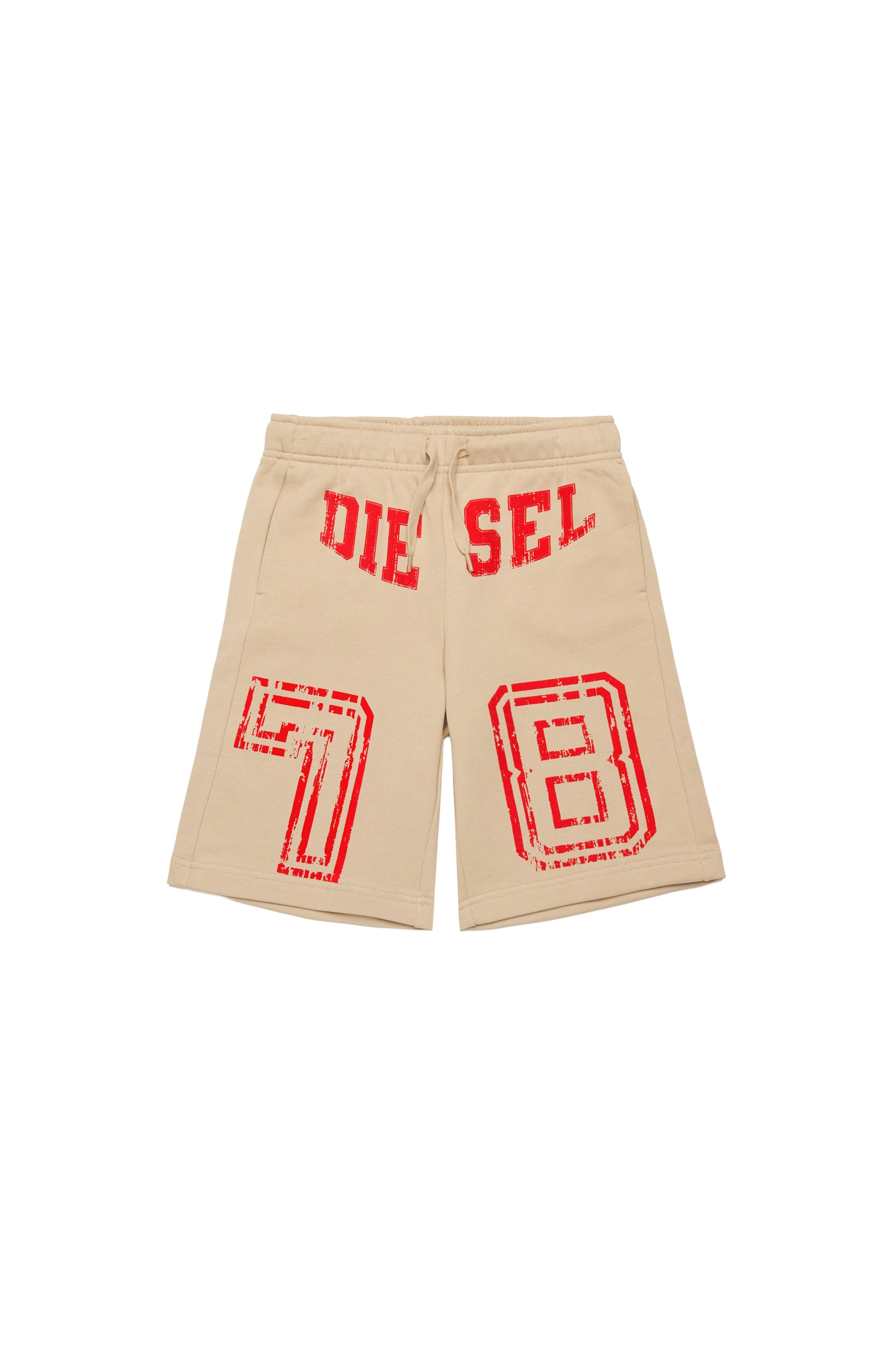 Short à imprimé - Beige
