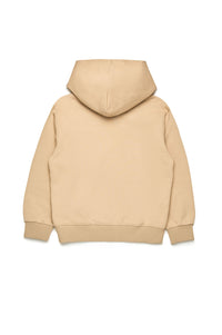 Sweat à capuche ample à capuche - Beige