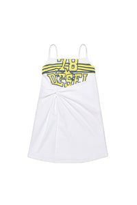 Print dress - Bianco