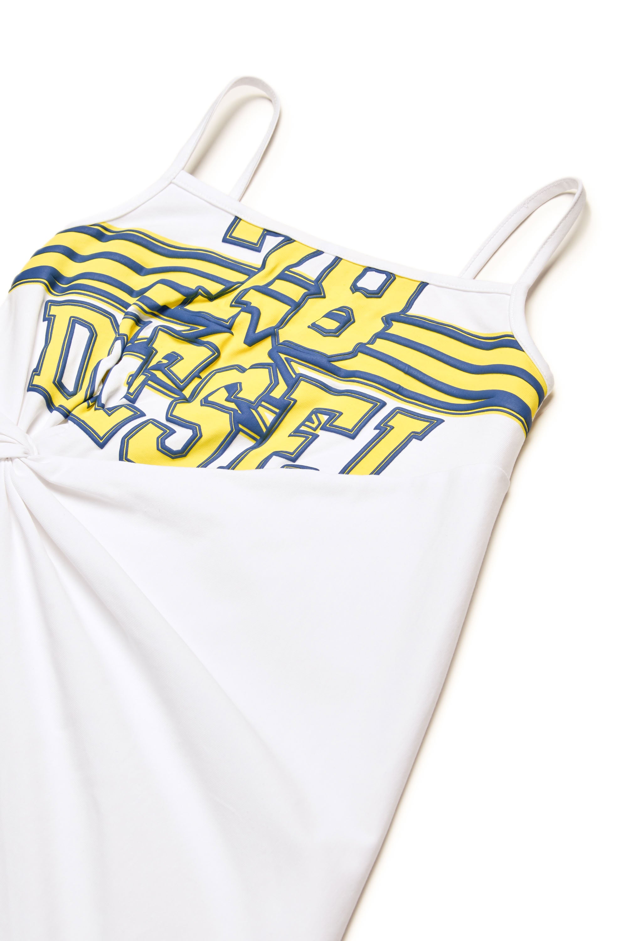 Print dress - Bianco
