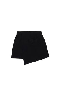 Asymmetrical skirt - Nero