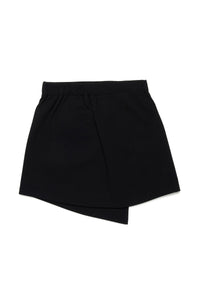 Asymmetrical skirt - Nero