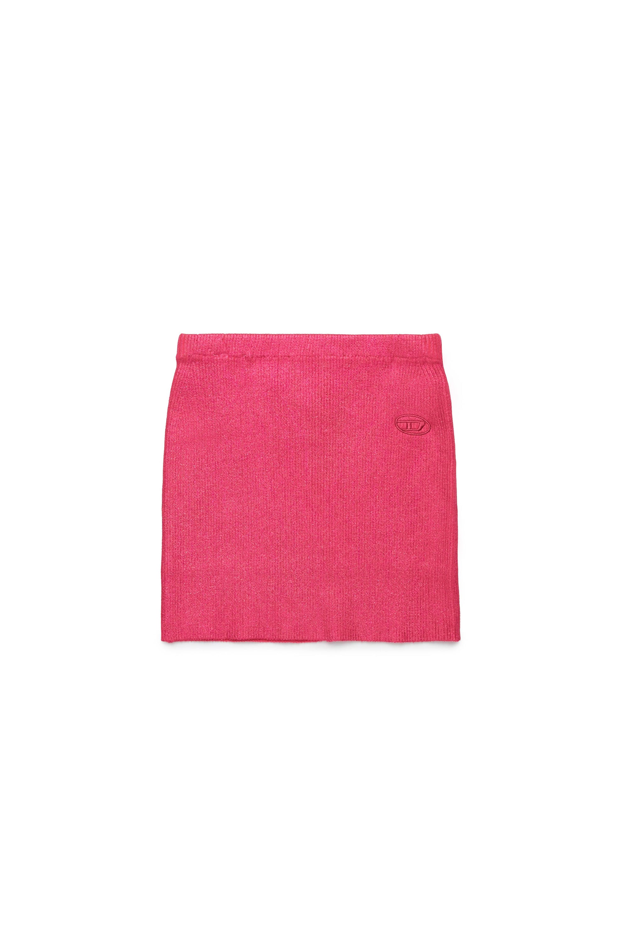 Elasticated waist skirt - Strawberry Red