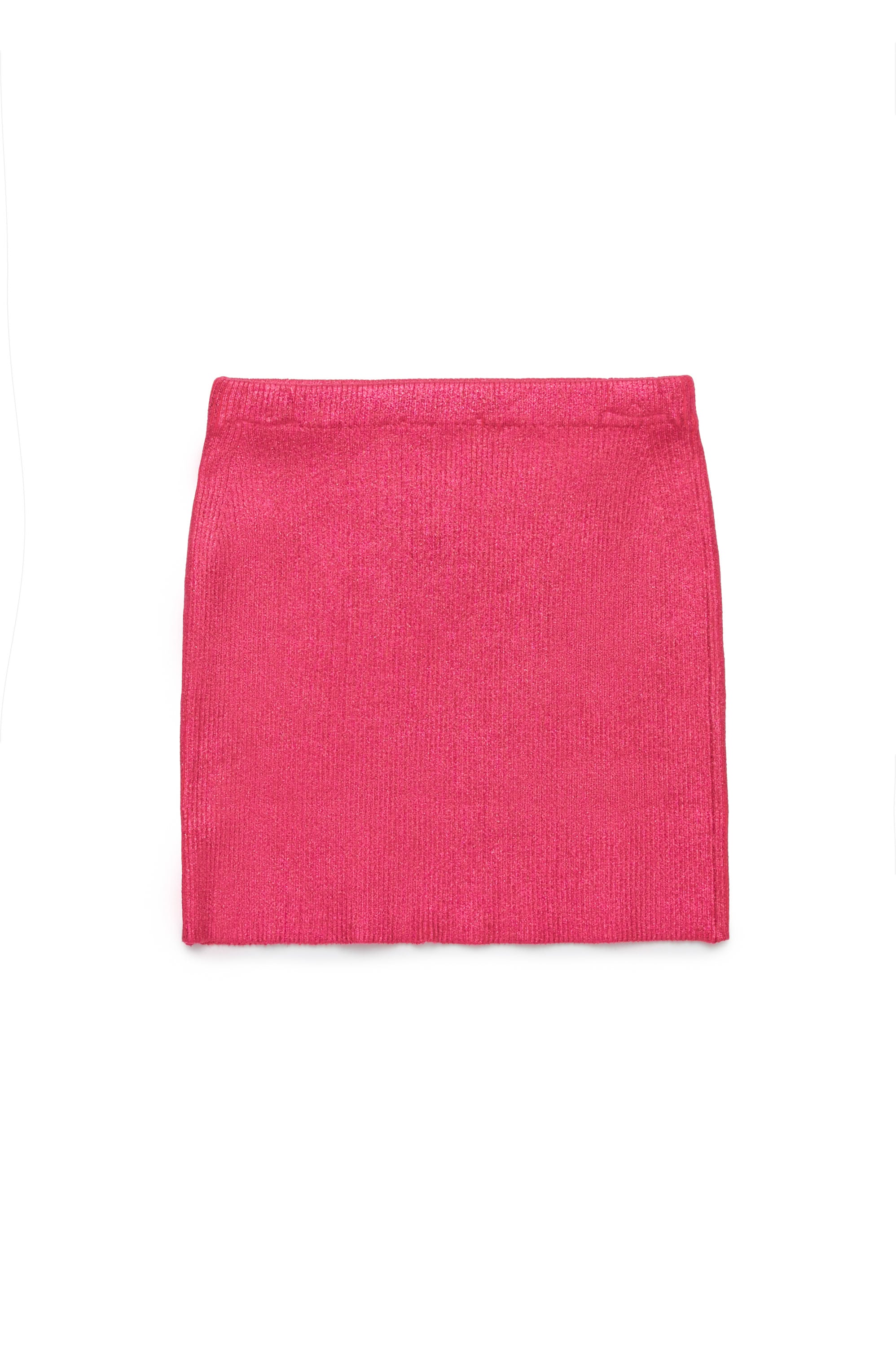 Elasticated waist skirt - Strawberry Red