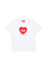 T-shirt avec logo - Bianco