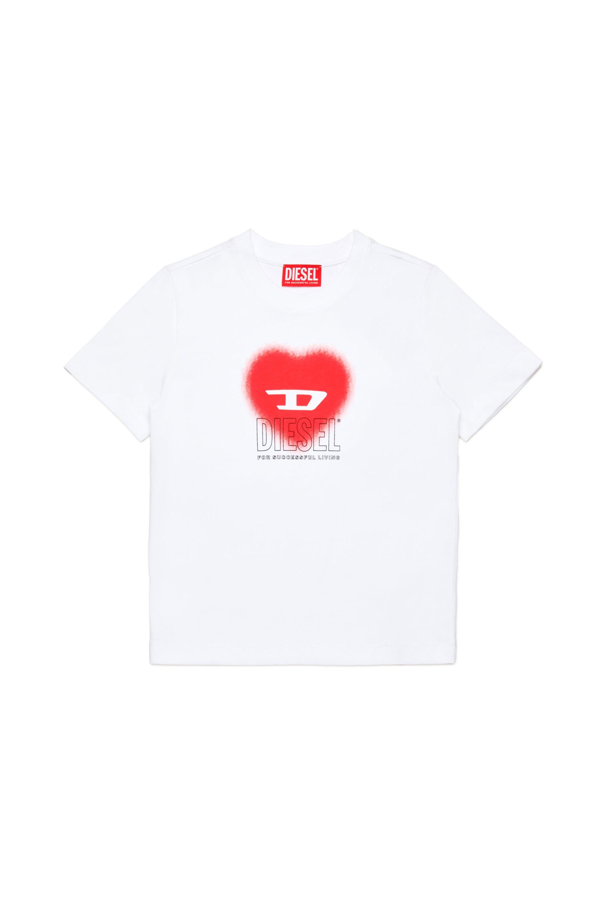 T-shirt avec logo - Bianco