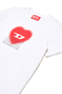 T-shirt avec logo - Bianco