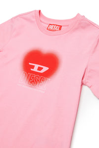 T-shirt avec logo - New Pink