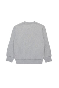 Sweatshirt avec logo imprimé - Grigio Melange Nuovo