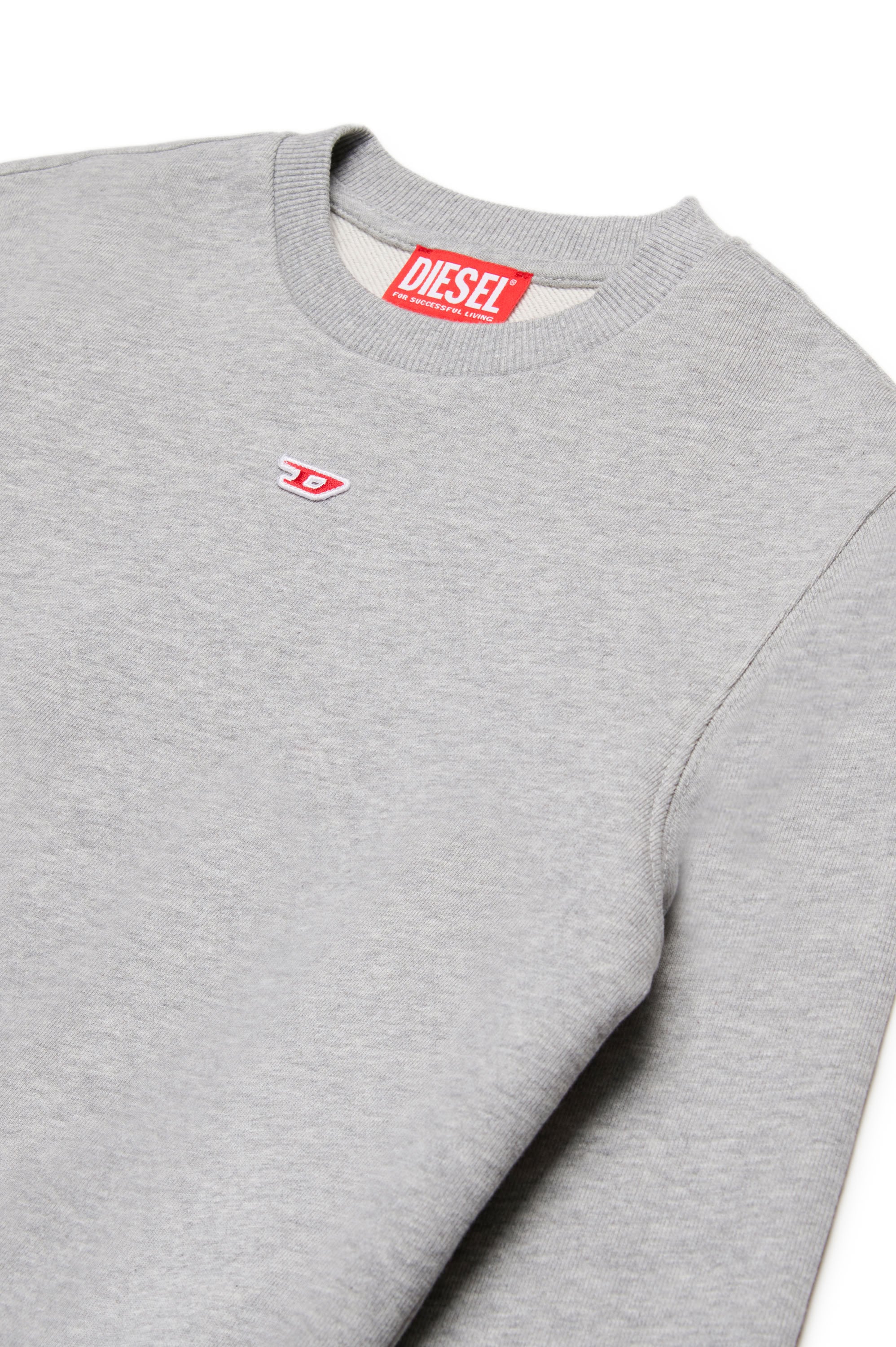 Sweatshirt avec logo imprimé - Grigio Melange Nuovo