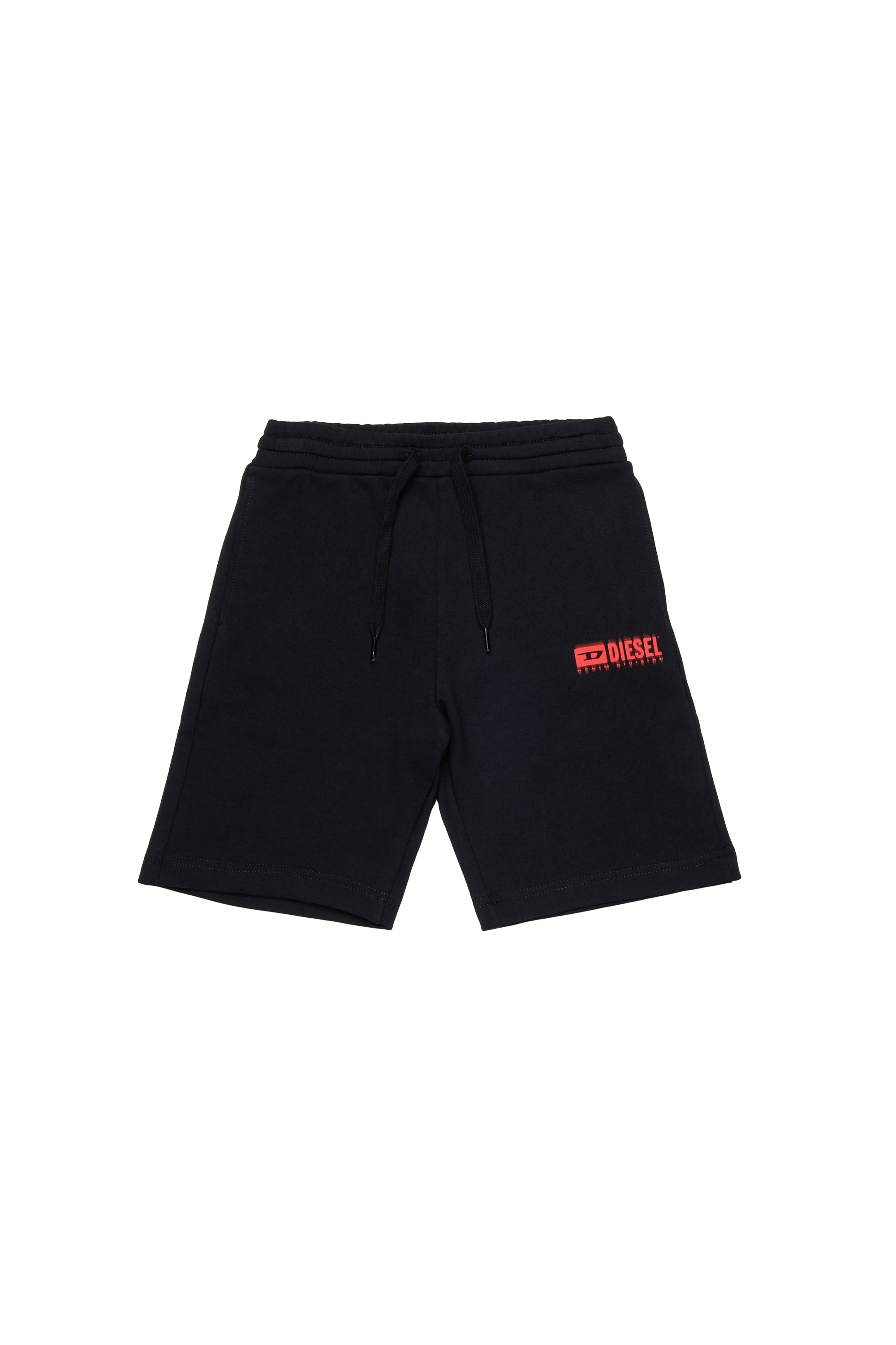 Short avec cordon de serrage - Black & Red