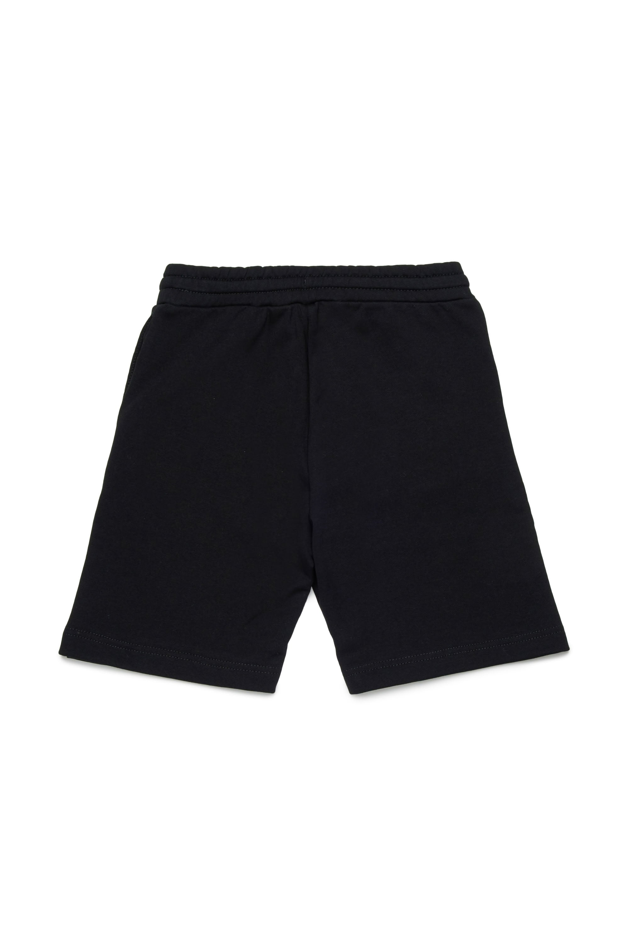 Short avec cordon de serrage - Black & Red