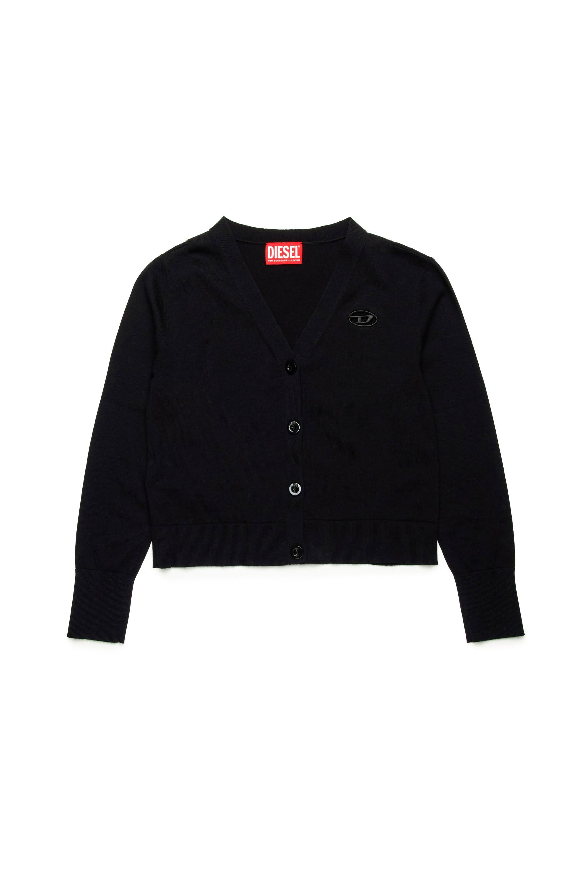 Cardigan à boutons en maille - Nero