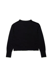 Cardigan à boutons en maille - Nero
