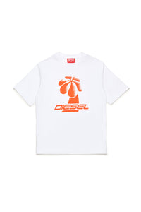 T-shirt à imprimé - Bianco