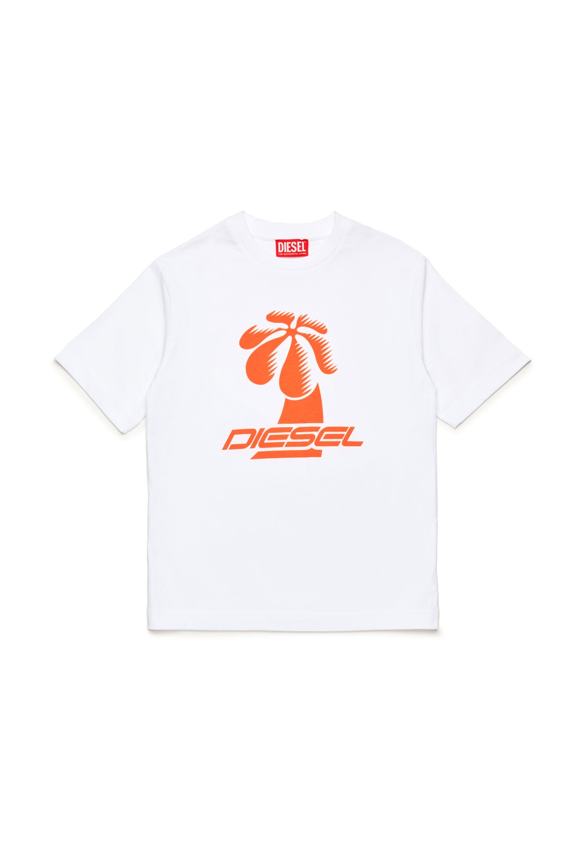 T-shirt à imprimé - Bianco