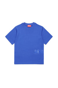 T-shirt with logo - Blue Fast