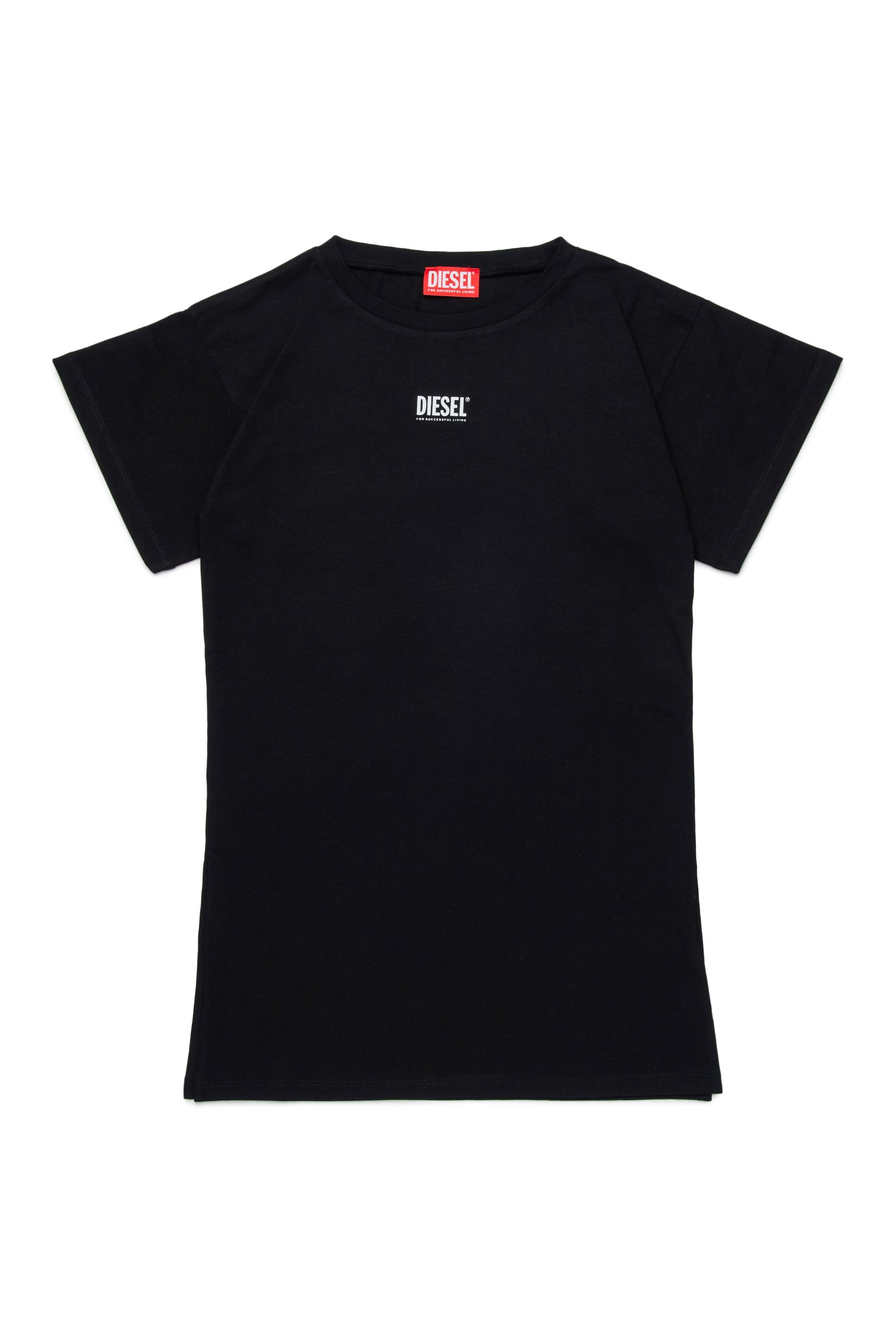 Robe avec logo imprimé - Nero