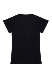 Robe avec logo imprimé - Nero