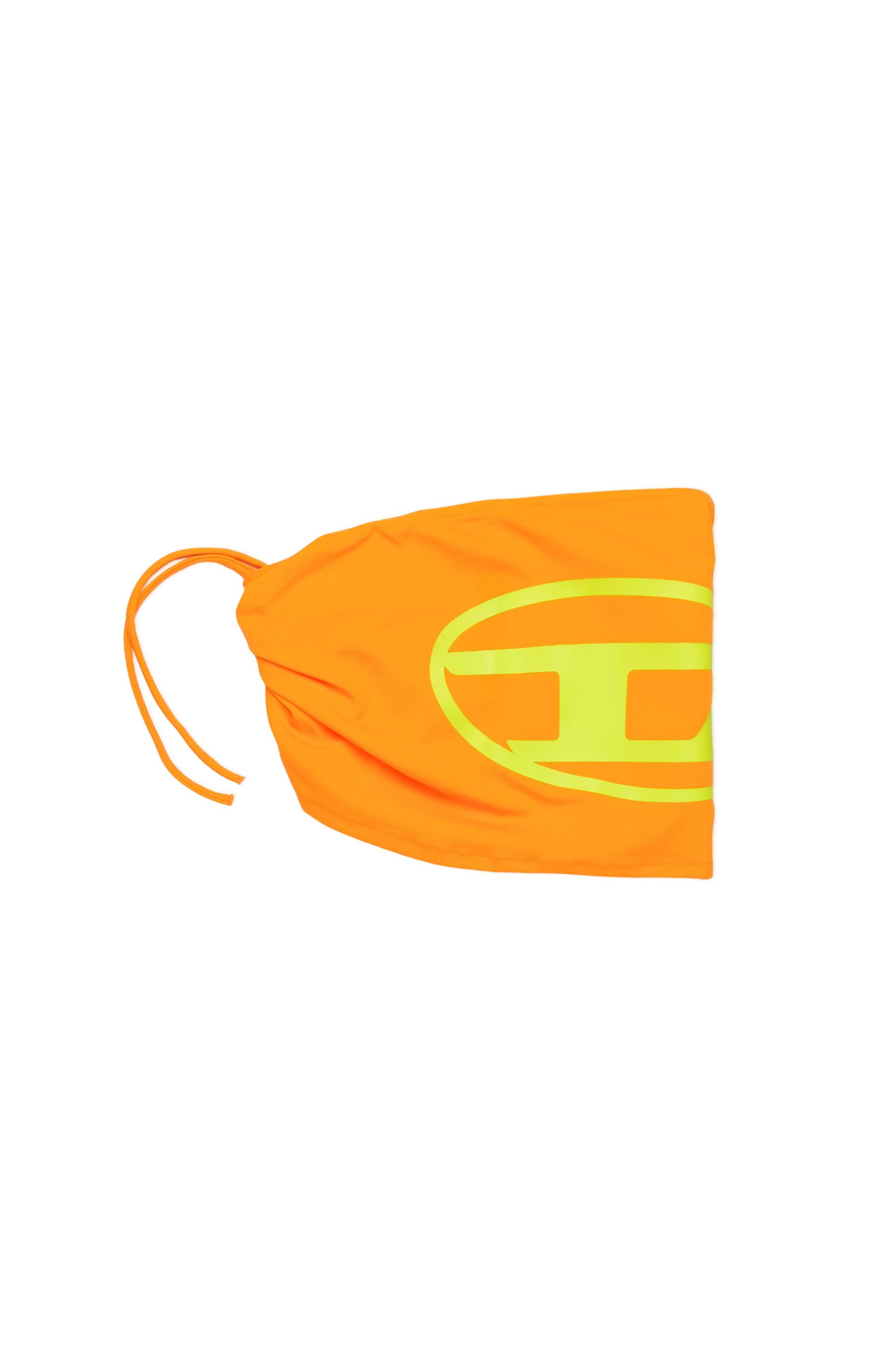 Bathing skirt with drawstring - Bright Orange
