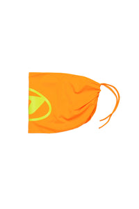 Bathing skirt with drawstring - Bright Orange