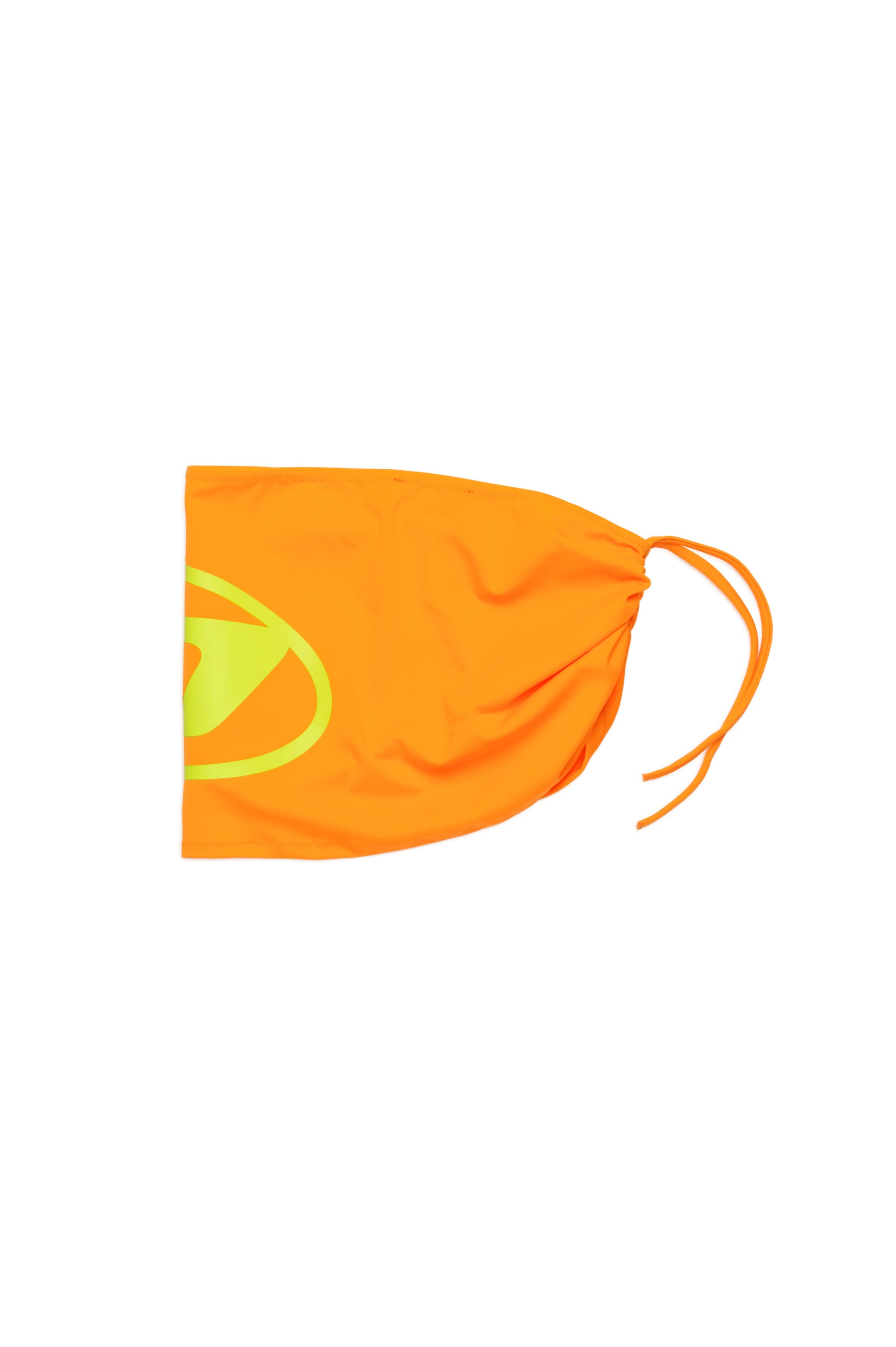 Bathing skirt with drawstring - Bright Orange