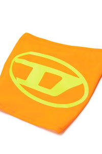 Bathing skirt with drawstring - Bright Orange