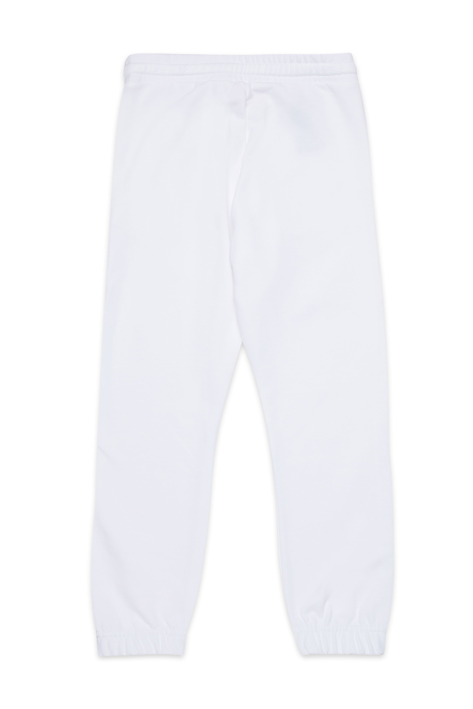 Pantalon de survêtement avec cordon de serrage - Bianco
