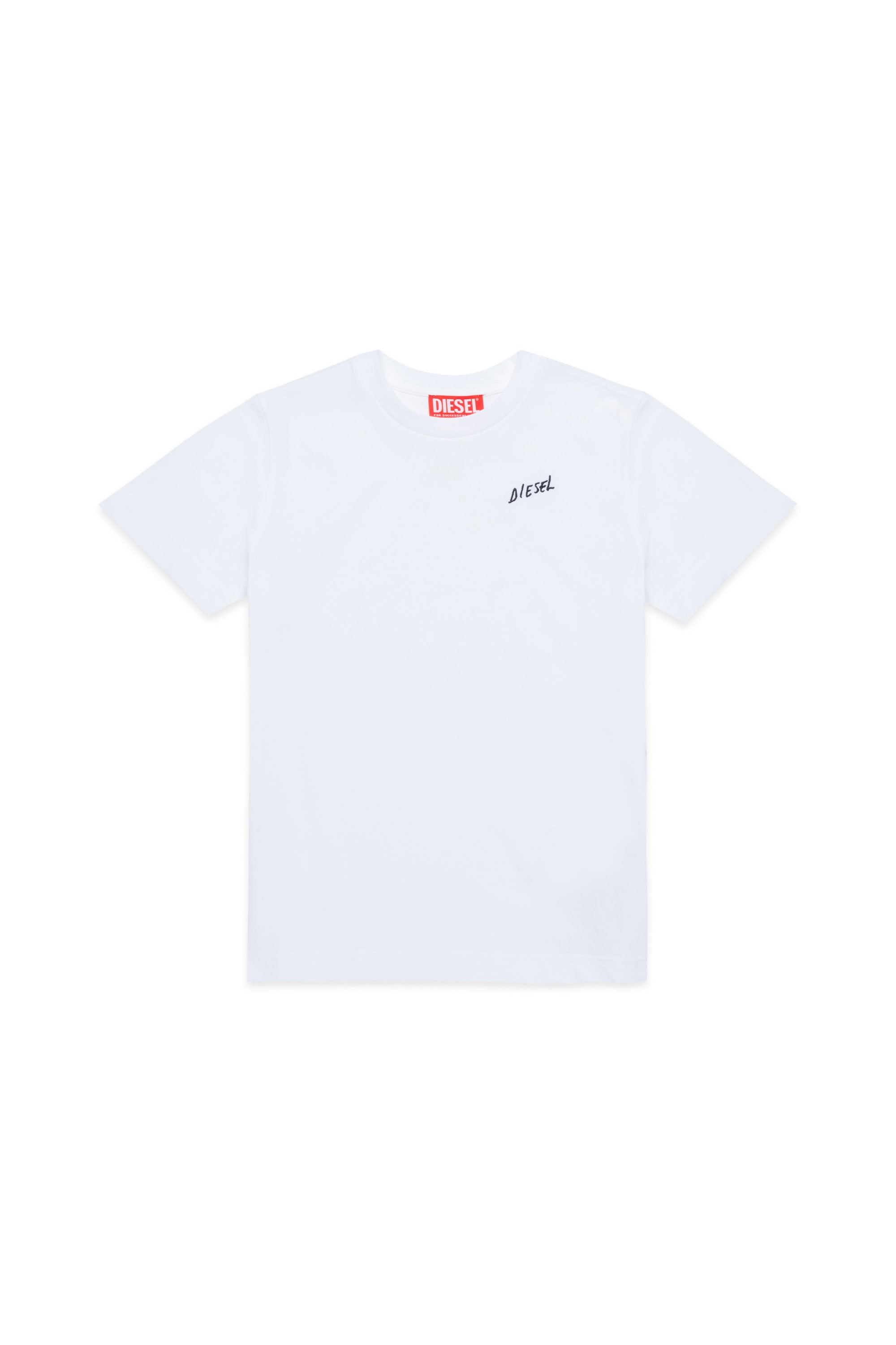 T-shirt avec logo - Bianco