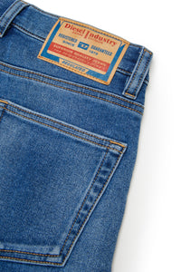Pantalon délavé en denim - Denim