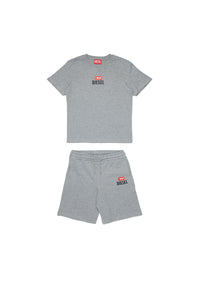 Ensemble avec logo - Grigio Melange Nuovo