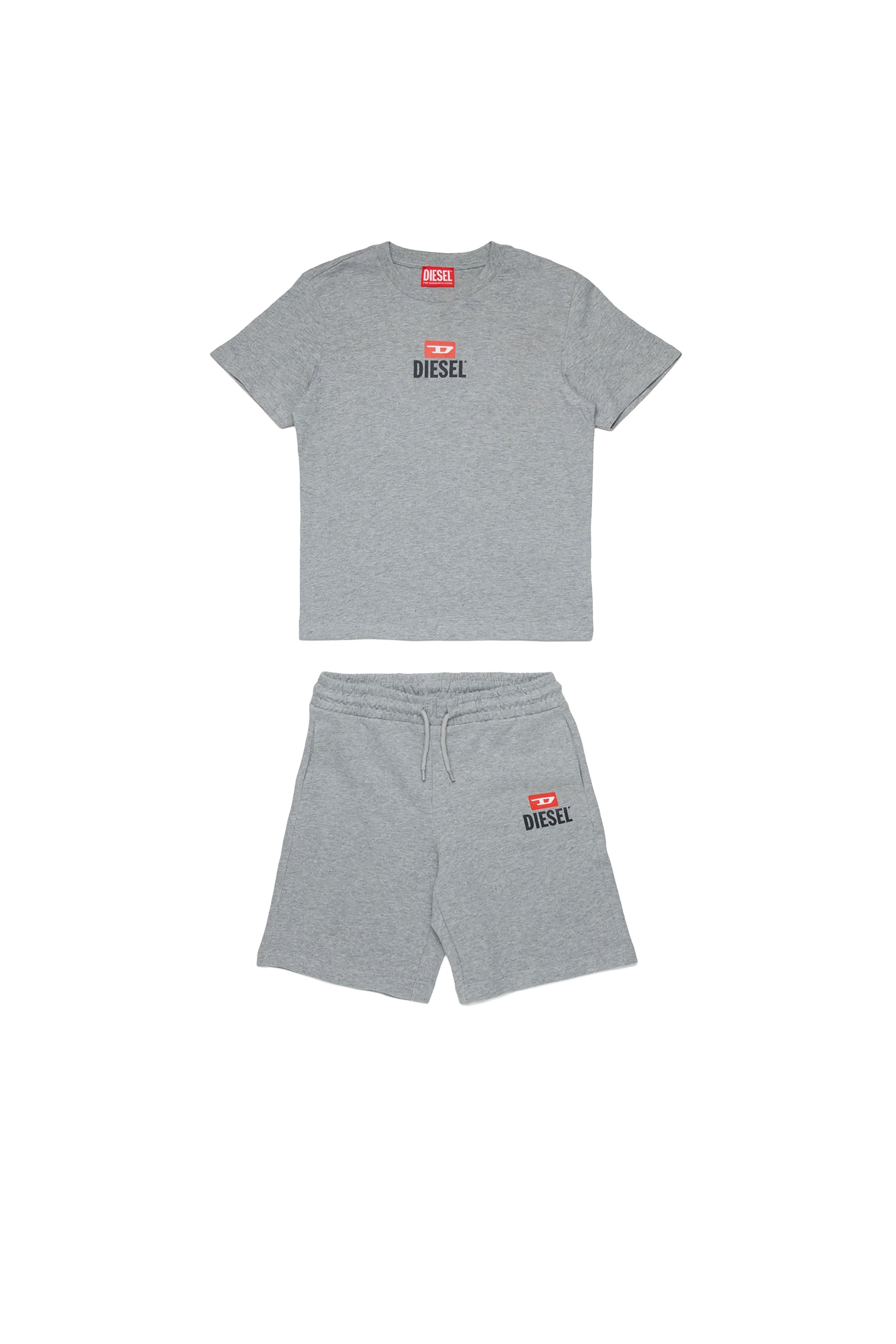 Ensemble avec logo - Grigio Melange Nuovo