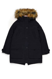 Parka matelassée à capuche - Nero