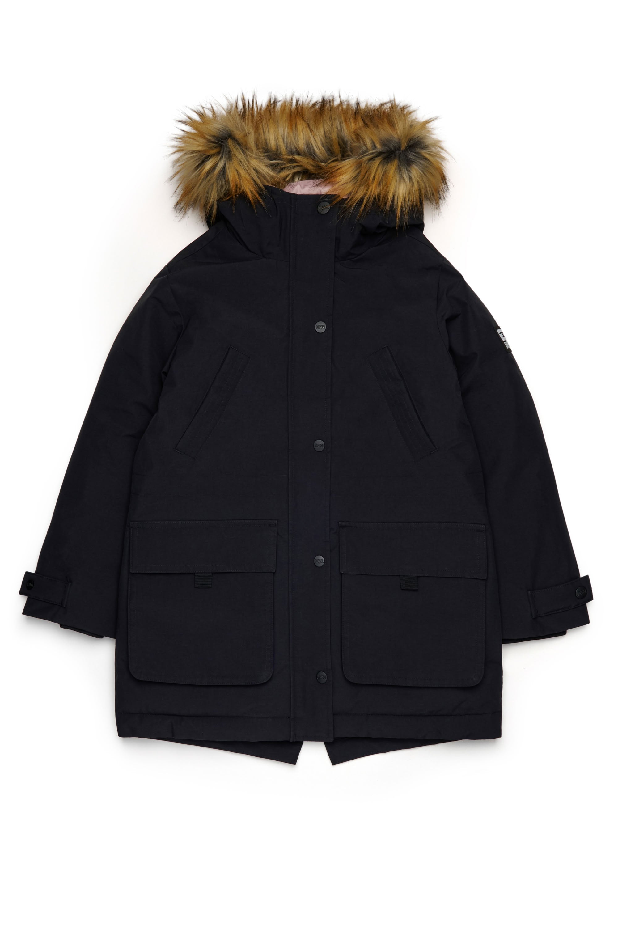Parka matelassée à capuche - Nero