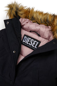 Parka matelassée à capuche - Nero