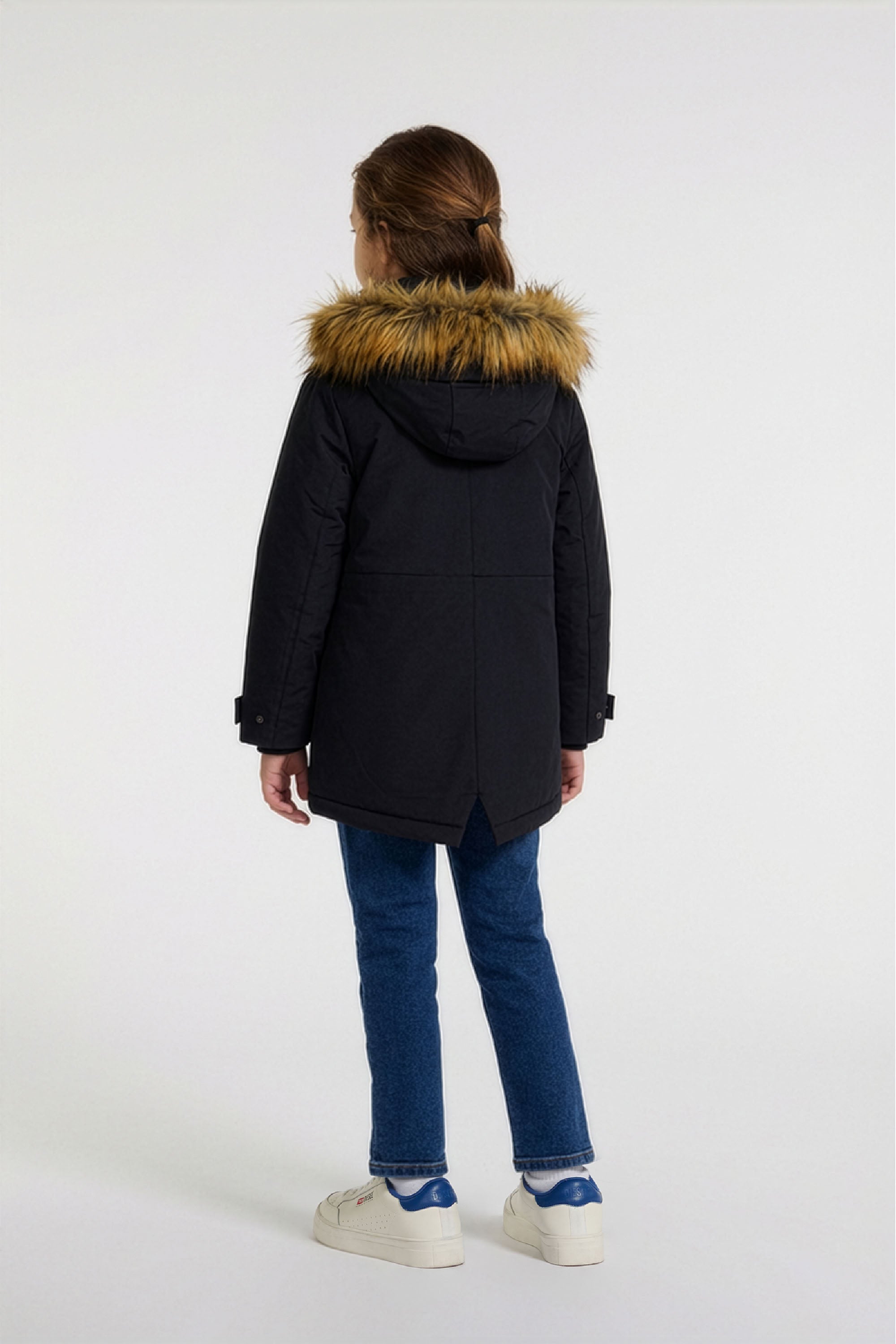 Parka matelassée à capuche - Nero