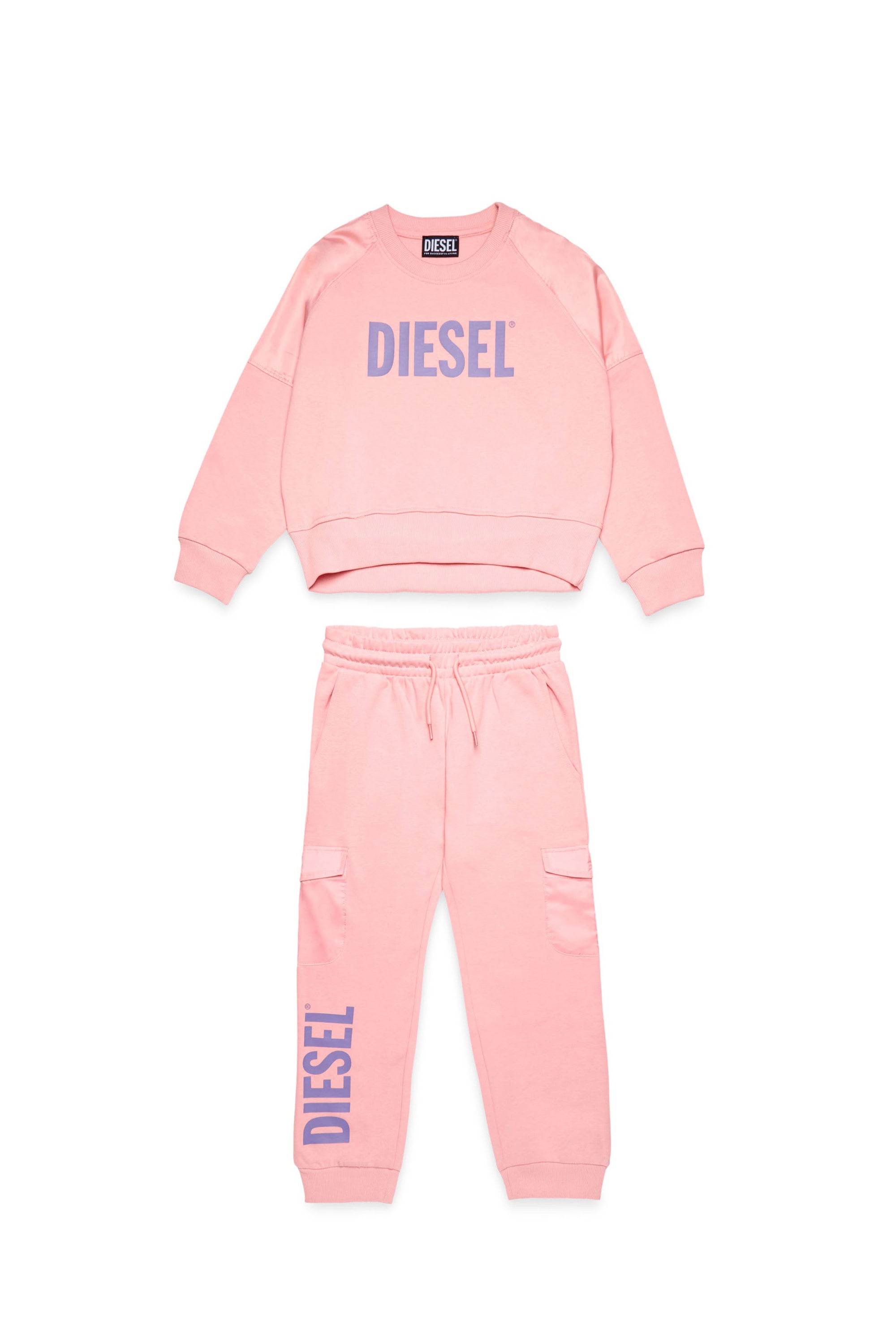 Track suit with logo - Light Pink