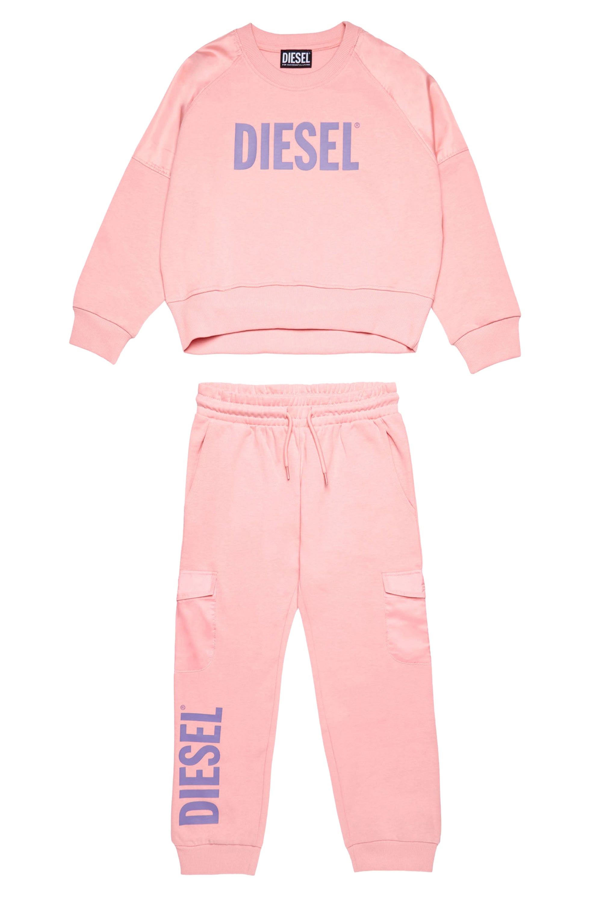 Track suit with logo - Light Pink