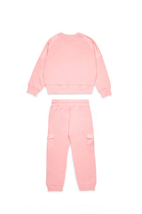Track suit with logo - Light Pink