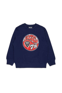 Sweatshirt à impression - Peacoat Blue