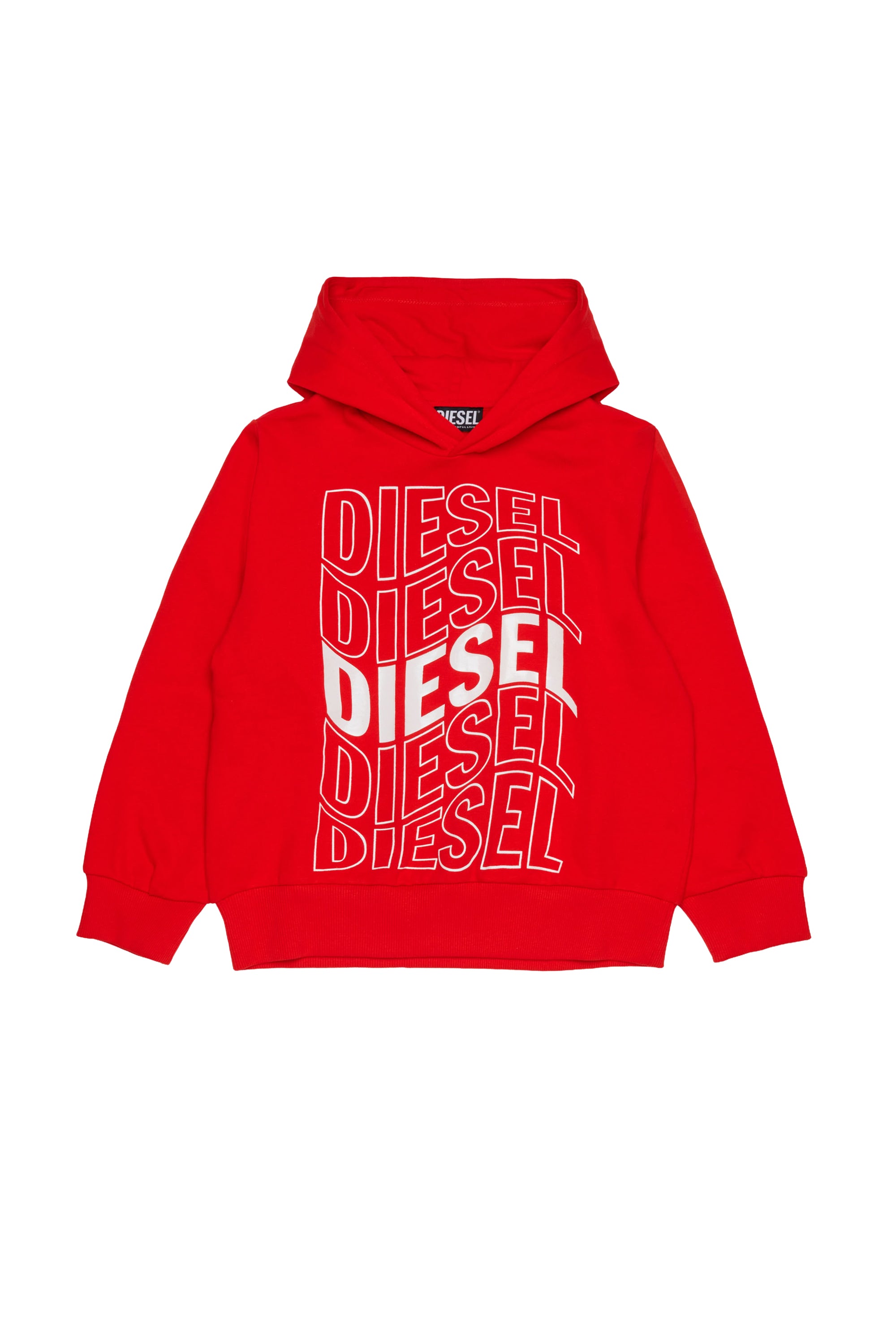 Sweat à capuche imprimé - Carnation Red