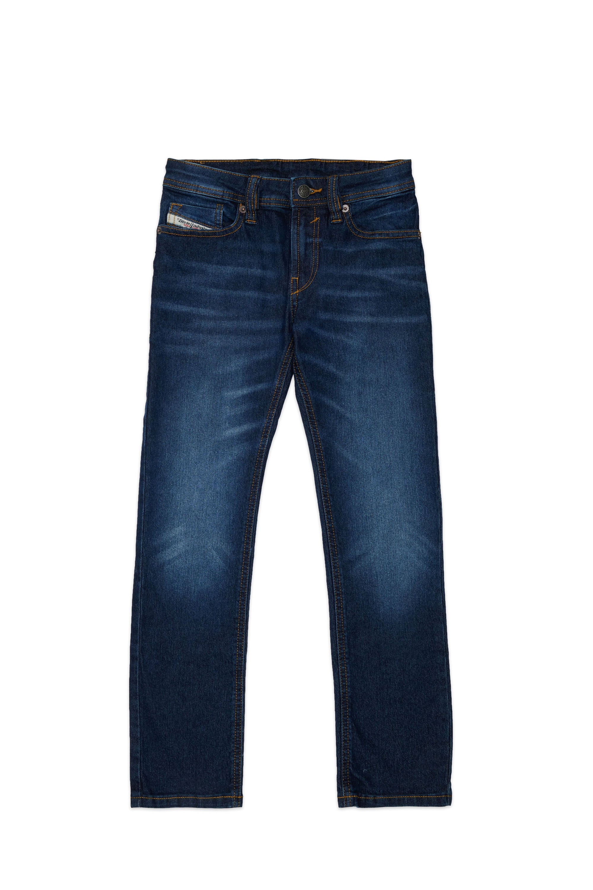 Pantalon délavé en denim - Denim