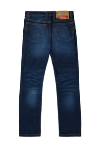 Pantalon délavé en denim - Denim