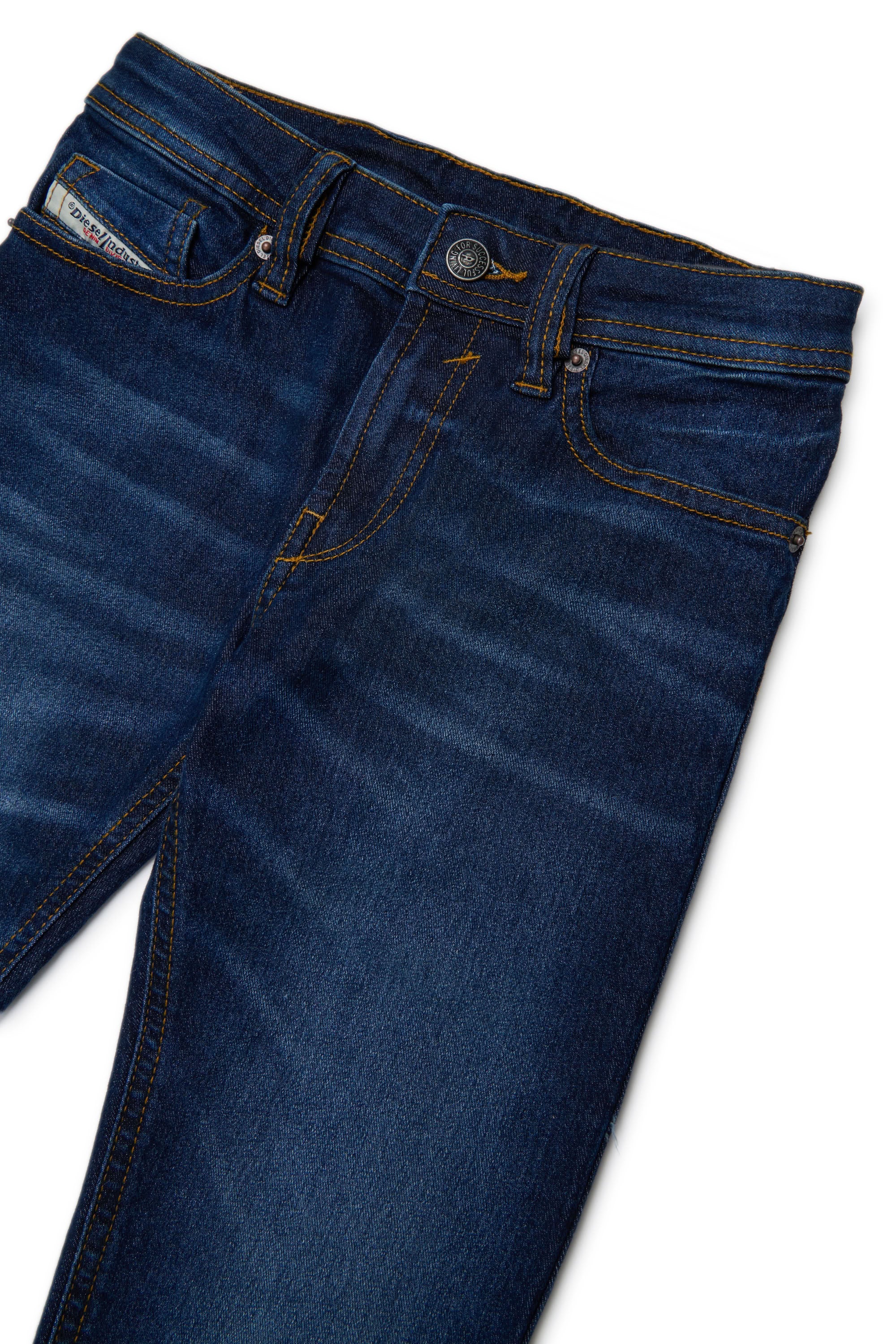 Pantalon délavé en denim - Denim