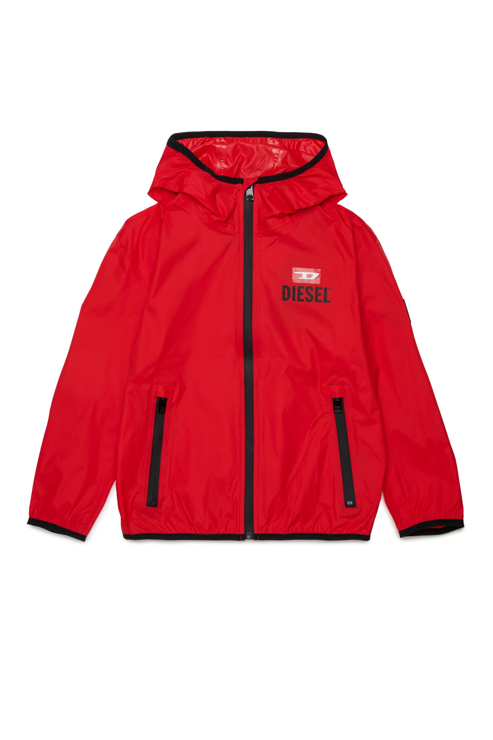 Veste coupe-vent à capuche - Red